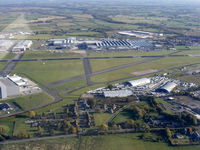 Hawarden Airport - main factory at Hawarden building wings for the A320 family - by Chris Hall