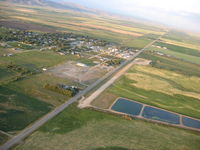 Camas County Airport (U86) - View from West - by Winston Ellis