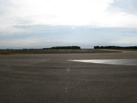 Digby Airport, Digby, Nova Scotia Canada (CYID) - main ramp and taxi way to the runway at the Digby Airport, NS, Canada - by Peter Pasieka