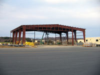 Orange County Airport (OMH) - New Orange skydive building under constructin - by Ronald Barker