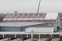 Birmingham International Airport, Birmingham, England United Kingdom (EGBB) - The new Eurojet hanger under construction - by Alex Butler-Bates
