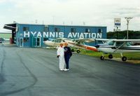 Barnstable Muni-boardman/polando Field Airport (HYA) - Hyannis Aviation at Barnstable Municipal Airport, Hyannis, MA - July 1986 - by scotch-canadian