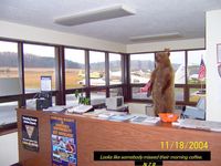 Northumberland County Airport (N79) - Please don't feed the bear. - by w3wcb