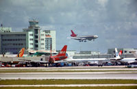 Miami International Airport (MIA) - MIami International 1975 - by Kenny Ganz