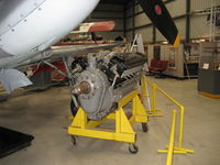 Camarillo Airport (CMA) - Allison V-1710 engine with integral PSRU. At CAF Museum. - by Doug Robertson