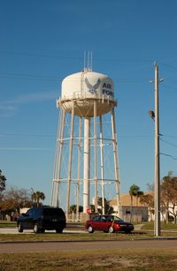 Mac Dill Afb Airport (MCF) - Water Tank at MacDill AFB, Tampa, FL - by scotch-canadian