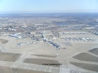Cleveland-hopkins International Airport (CLE) - Taken on Delta Airlines to JFK. Shot after take-off from runway 6L. - by aeroplanepics0112
