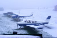 City Airport Manchester, Manchester, England United Kingdom (EGCB) - freezing fog and snow at Barton - by Chris Hall