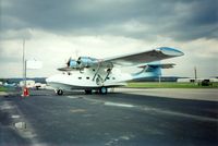 St Charles County Smartt Airport (SET) - PBY Catalina at St. Charles County Smartt Airport, St. Charles, MO. In 1992 the FAA identifier was 3SZ.  - by scotch-canadian