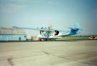 St Charles County Smartt Airport (SET) - PBY Catalina at St. Charles County Smartt Airport, St. Charles, MO. In 1992 the FAA identifier was 3SZ.  - by scotch-canadian