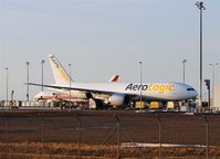 Leipzig/Halle Airport, Leipzig/Halle Germany (EDDP) - View to new cargo apron on DHL Air Hub.... - by Holger Zengler