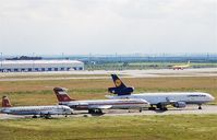 Leipzig/Halle Airport, Leipzig/Halle Germany (EDDP) - Southern view from visitor terrace......  - by Holger Zengler