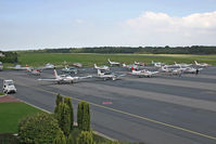 Deauville Saint-Gatien Airport, Deauville France (LFRG) - Busy sunday afternoon. - by Connector