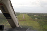 Eua Airport, Eua Tonga (NFTE) - Yes, this really is an *active* runway... (taken from BN Islander A3-LYP) - by Micha Lueck