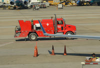 Hartsfield - Jackson Atlanta International Airport (ATL) - Red truck ATL - by Ronald Barker