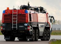 Leipzig/Halle Airport, Leipzig/Halle Germany (EDDP) - New fire brigade engine on apron... - by Holger Zengler