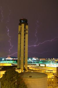 San Antonio International Airport (SAT) - Storm coming through San Antonio. - by RWB