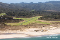 Great Barrier Aerodrome - Turning from base leg to final, RW28 - by Peter Lewis