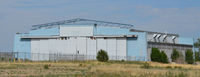 Pueblo Memorial Airport (PUB) - Pueblo Hanger - by Ronald Barker