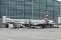 London Heathrow Airport, London, England United Kingdom (EGLL) - Heathrow Terminal 5 British Airways & Iberia - by Jean M Braun