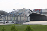 Düsseldorf International Airport, Düsseldorf Germany (EDDL) - engine test - noise reduction building - by Loetsch Andreas