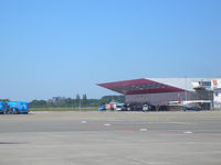 Amsterdam Schiphol Airport, Haarlemmermeer, near Amsterdam Netherlands (EHAM) - KLM Jet Center at Schiphol - East - by Henk Geerlings