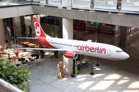 Palma de Mallorca Airport (or Son Sant Joan Airport), Palma de Mallorca Spain (LEPA) - Model airplane from Boeing 737 Air Berlin. - by Air-Micha