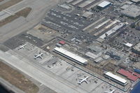 Long Beach /daugherty Field/ Airport (LGB) - The new terminal being built - by Nick Taylor