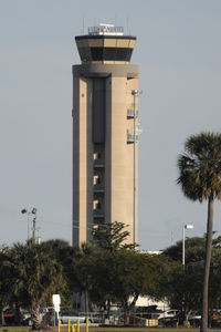 Fort Lauderdale/hollywood International Airport (FLL) - The air traffic control tower at Ft. Lauderdale Hollywood International Airport - by Bruce H. Solov