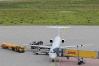 Leipzig/Halle Airport, Leipzig/Halle Germany (EDDP) - Preparations for a return flight to Varna/Bulgaria are running at gate 136....  - by Holger Zengler