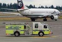 Seattle-tacoma International Airport (SEA) - SeaTac fire truck - by metricbolt