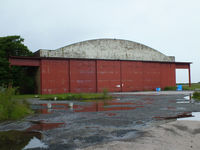 X5KB Airport - RAF Kirkbride Type D Aircraft Storage Shed.  - by Chris Hall