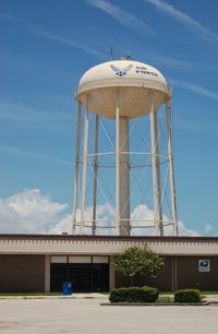 Patrick Afb Airport (COF) - Water Tank at Patrick Air Force Base, FL - by scotch-canadian