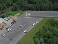 Mattituck Airport (21N) - Detail of North end of runway. - by Stephen Amiaga