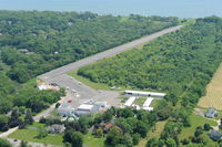 Mattituck Airport (21N) - Overview fm NW - by Stephen Amiaga