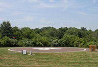 Doylestown Heliport (9PS3) - This is the helipad that serves the emergency services for Doylestown Hospital. - by Daniel L. Berek
