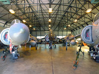 RNAS Culdrose - Five Harriers at RNAS Culdrose, School of Flight Deck Operations. - by Derek Flewin