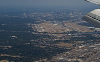 Dallas Love Field Airport (DAL) - Managed to sneak in this shot while on approach in a Southwest 737. - by IndyOST