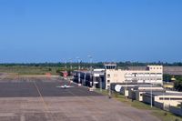 Beira Airport - Beira airport terminal, viewed from the west. FQBR, Mozambique - by Matthias Reuter