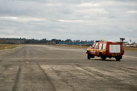 Blackbushe Airport - Runway 25 surface check - by OldOlympic