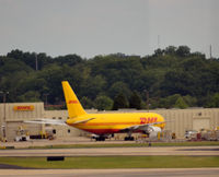 Hartsfield - Jackson Atlanta International Airport (ATL) - DHL freighter ATL - by Ronald Barker