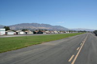 Santa Paula Airport (SZP) - Looking east - by N.A. Taylor