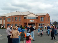 Tyabb Airport - Pacific Aero Club building at Tyabb Air Show 2003 (16Mar03) - by Anton von Sierakowski