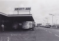 Essendon Airport - Essendon Airport taken in 1969 when it was the main Airport for Melbourne. Shows Ansett Terminal enterance. (Scan from print) - by Anton von Sierakowski