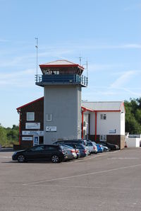 Blackbushe Airport - Blackbushe Aerodrome control tower - by Noel Kearney