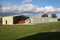 X5FB Airport - New hangars at Fishburn Airfield UK, October 2012. - by Malcolm Clarke