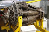 Coventry Airport, Coventry, England United Kingdom (EGBE) - Rover desiigned W2B/26 straight flow engine preserved at the Midland Air Museum. - by Graham Reeve
