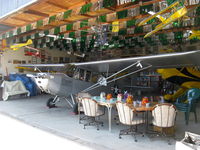 Santa Paula Airport (SZP) - Aviation Museum of Santa Paula. The Quinn Museum Hangar interior. Pat's hospitality & candy always offered. - by Doug Robertson