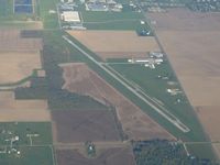 Williams County Airport (0G6) - Looking west at 4500' - by Bob Simmermon