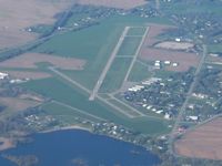 Branch County Memorial Airport (OEB) - Looking SW from 4500' - by Bob Simmermon